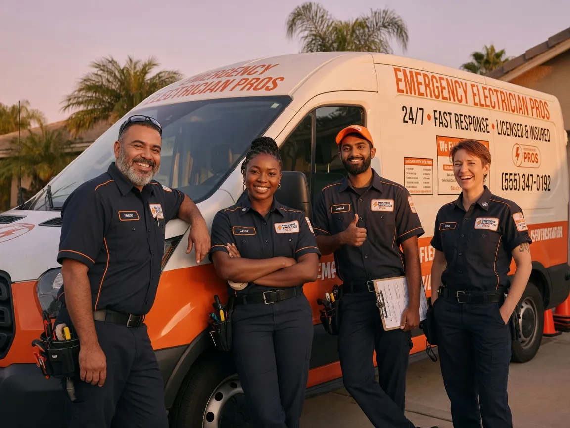 Emergency Electrician company in Cool, CA